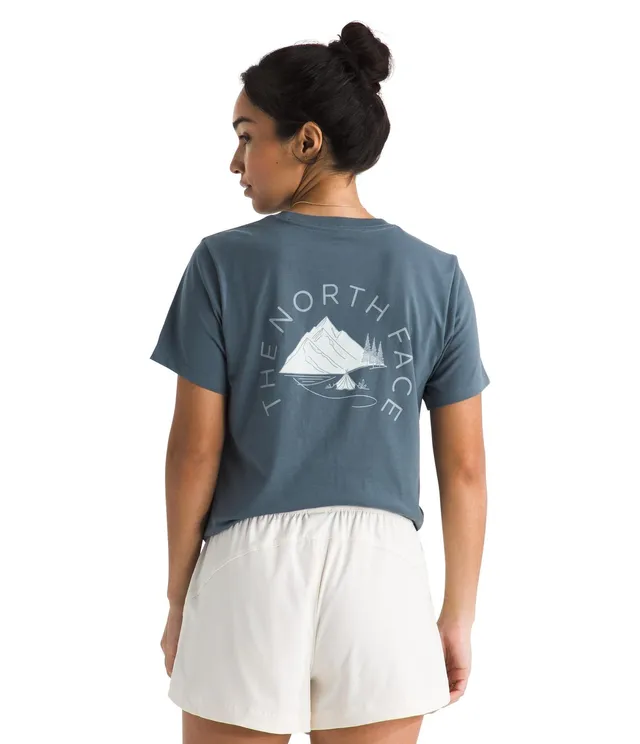 the-north-face-damen-monte-regular-grafik-t-shirt-weicher-baumwoll-polyester-mix image 1