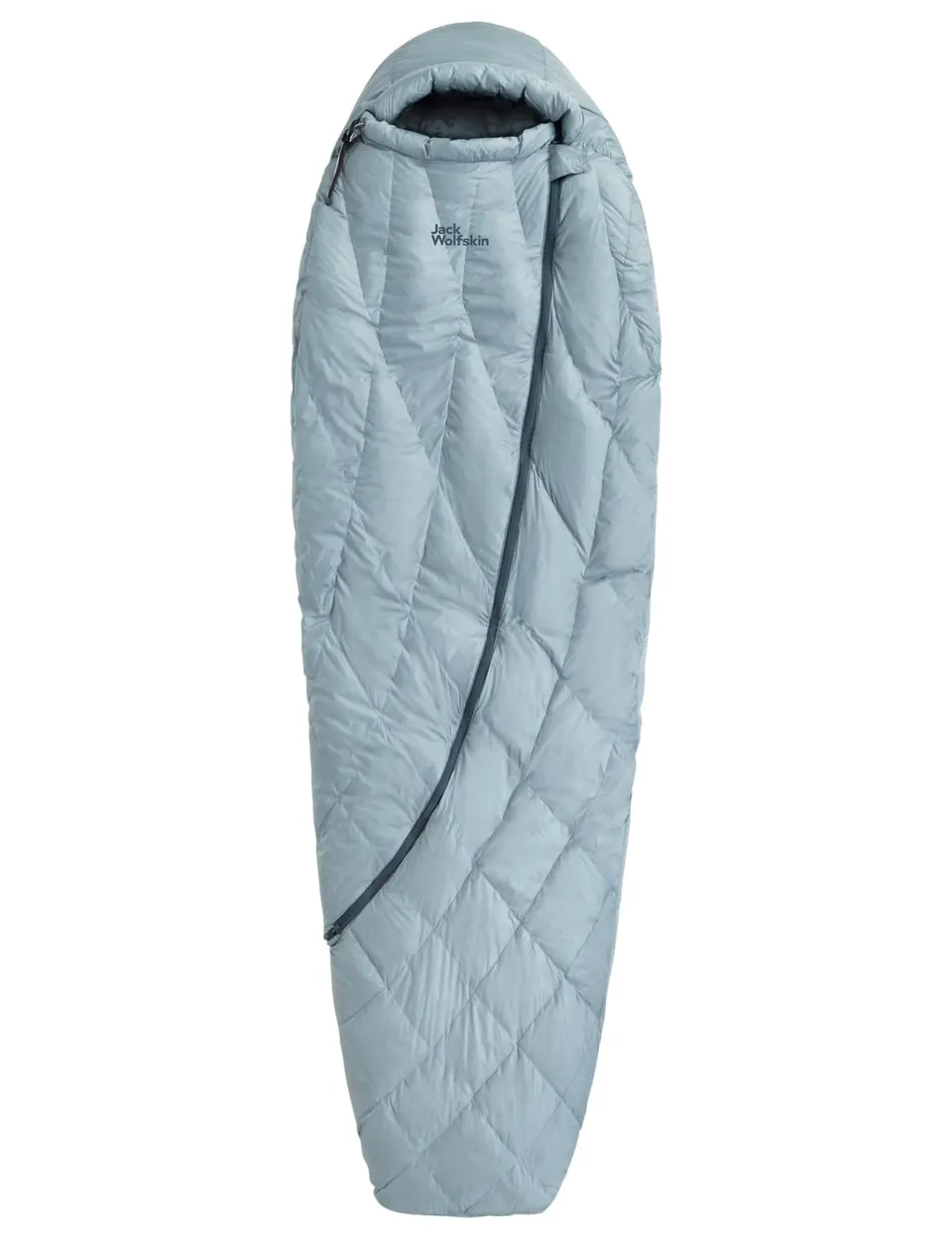 jack-wolfskin-wolftrail-down-7-mumienschlafsack-180-cm-daunenschlafsack-mit-face image 1