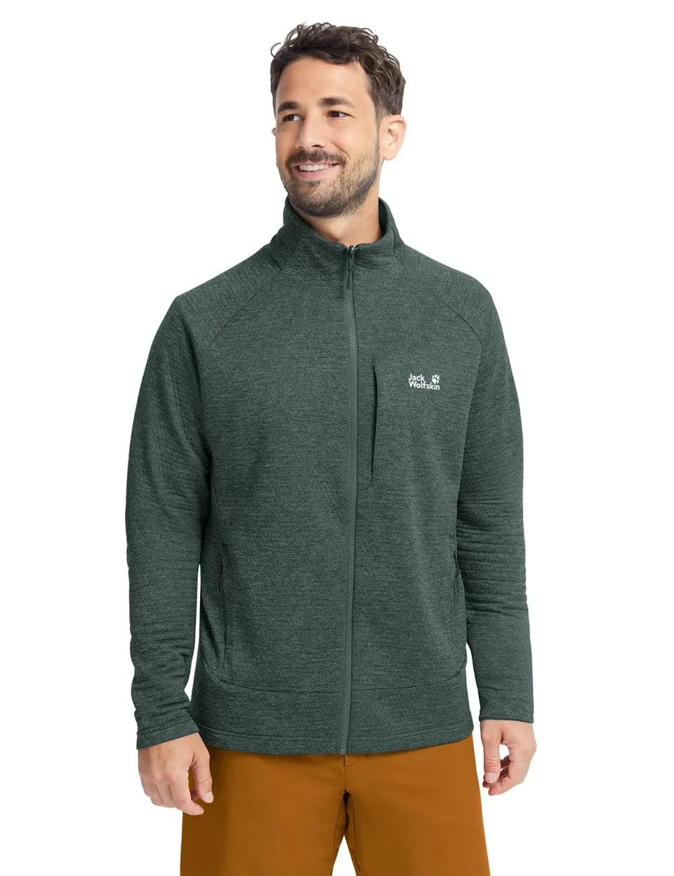jack-wolfskin-anytrail-fz-m-herren-fleecejacke-full-zip-midlayer-aus-recyceltem- image 1