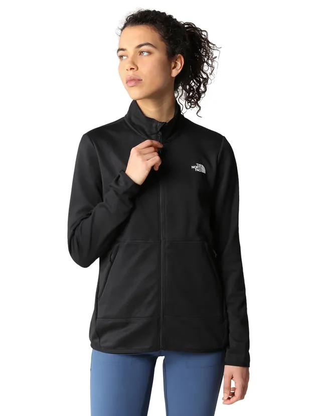 the-north-face-canyonlands-full-zip-fleecejacke-damen-slim-fit-teddyfleece-mit-d image 1