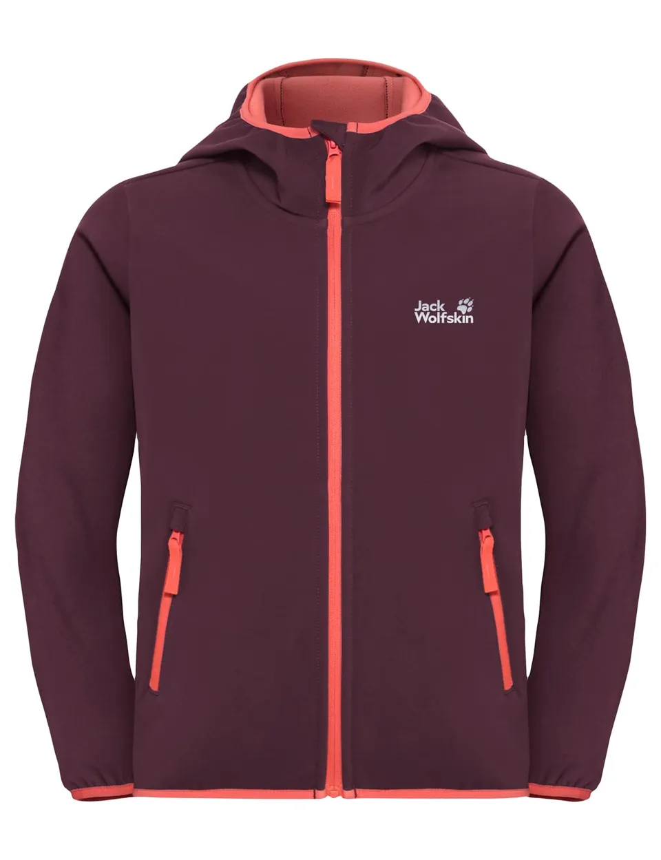 jack-wolfskin-fourwinds-jacket-kids-m-dchen-softshelljacke-winddicht-und-gef-tte image 1