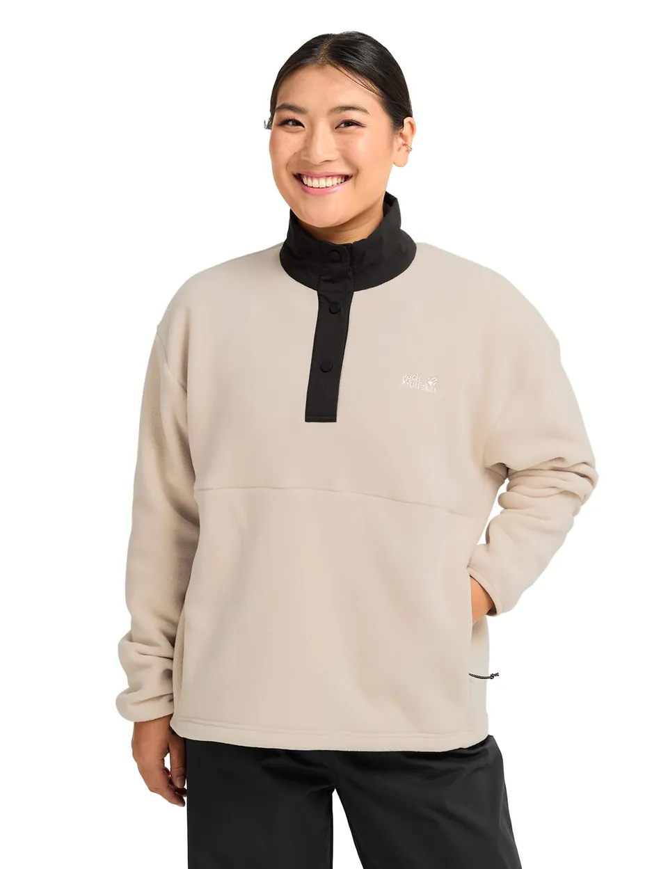 jack-wolfskin-sumetro-hz-w-damen-fleecepullover-mit-rei-verschluss-midlayer image 1