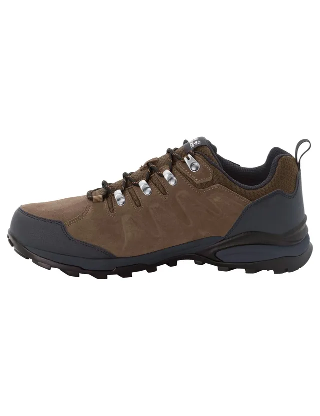 jack-wolfskin-refugio-texapore-low-m-herren-wanderschuh-wasserdicht-veloursleder image 1