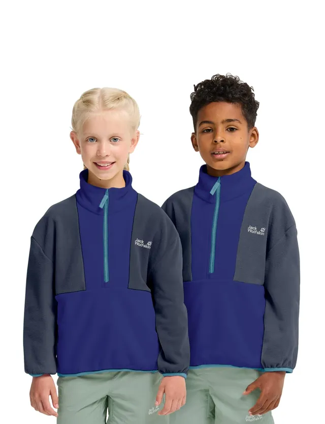jack-wolfskin-colorblock-taunus-hz-k-kinder-fleecepullover-mit-halbem-rei-versch image 1