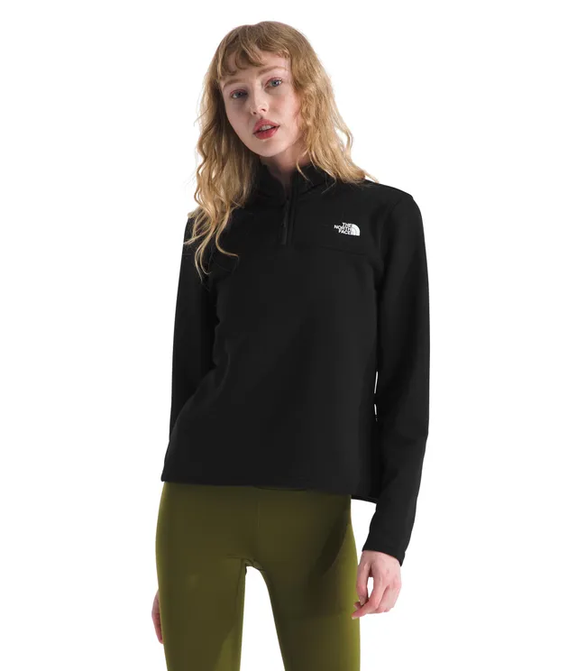 the-north-face-women-s-cedar-trail-grid-fleece-1-4-zip-damen-fleecejacke-mit-vie image 1