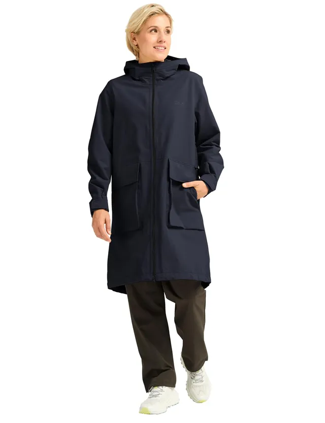 jack-wolfskin-nabur-2l-coat-w-damen-regenmantel-langer-wasserdichter-2-lagen-man image 1