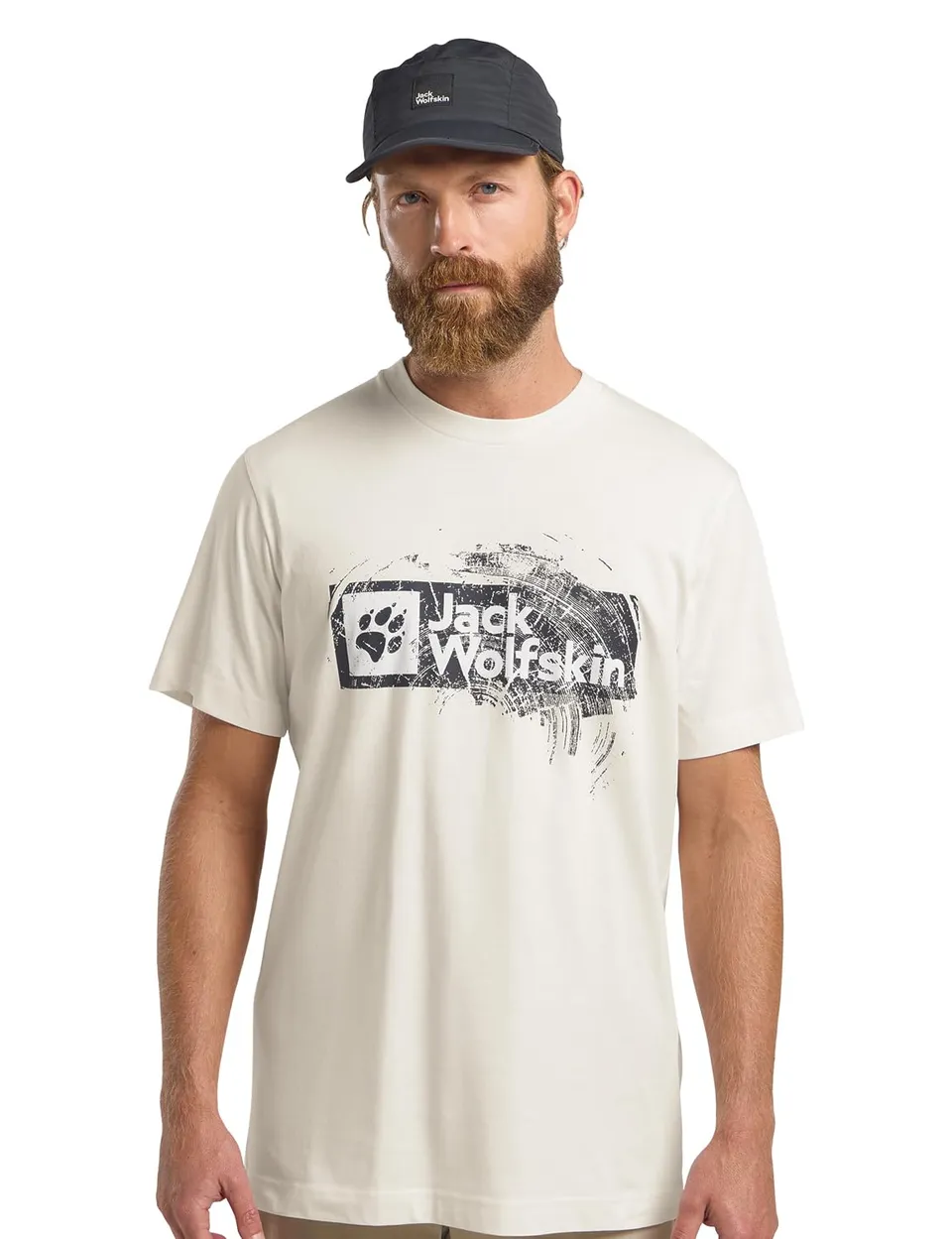 jack-wolfskin-brand-t-herren-t-shirt-aus-100-baumwolle-pflegeleichtes-freizeit-t image 1