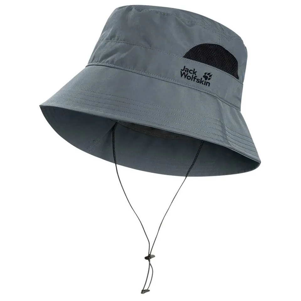 jack-wolfskin-vent-bucket-hat-sonnenhut-mit-vollkrempe-mesh-bel-ftung-uv-schutz image 1