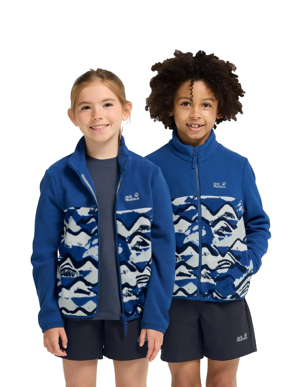 jack-wolfskin-paw-era-100-print-fz-k-kinder-fleecejacke-mit-print-und-durchgehen image 1