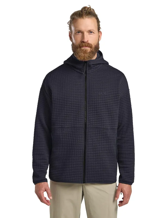 jack-wolfskin-mogari-hooded-fz-m-herren-fleecejacke-mit-kapuze-waffelfleece-mit- image 1