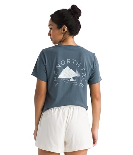 the-north-face-damen-monte-regular-grafik-t-shirt-weicher-baumwoll-polyester-mix image 7