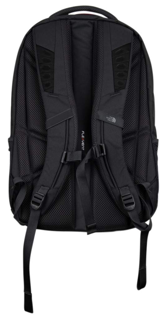 the-north-face-groundwork-rucksack-dark-grey-heather-cardinal-red-robuster-allta image 3