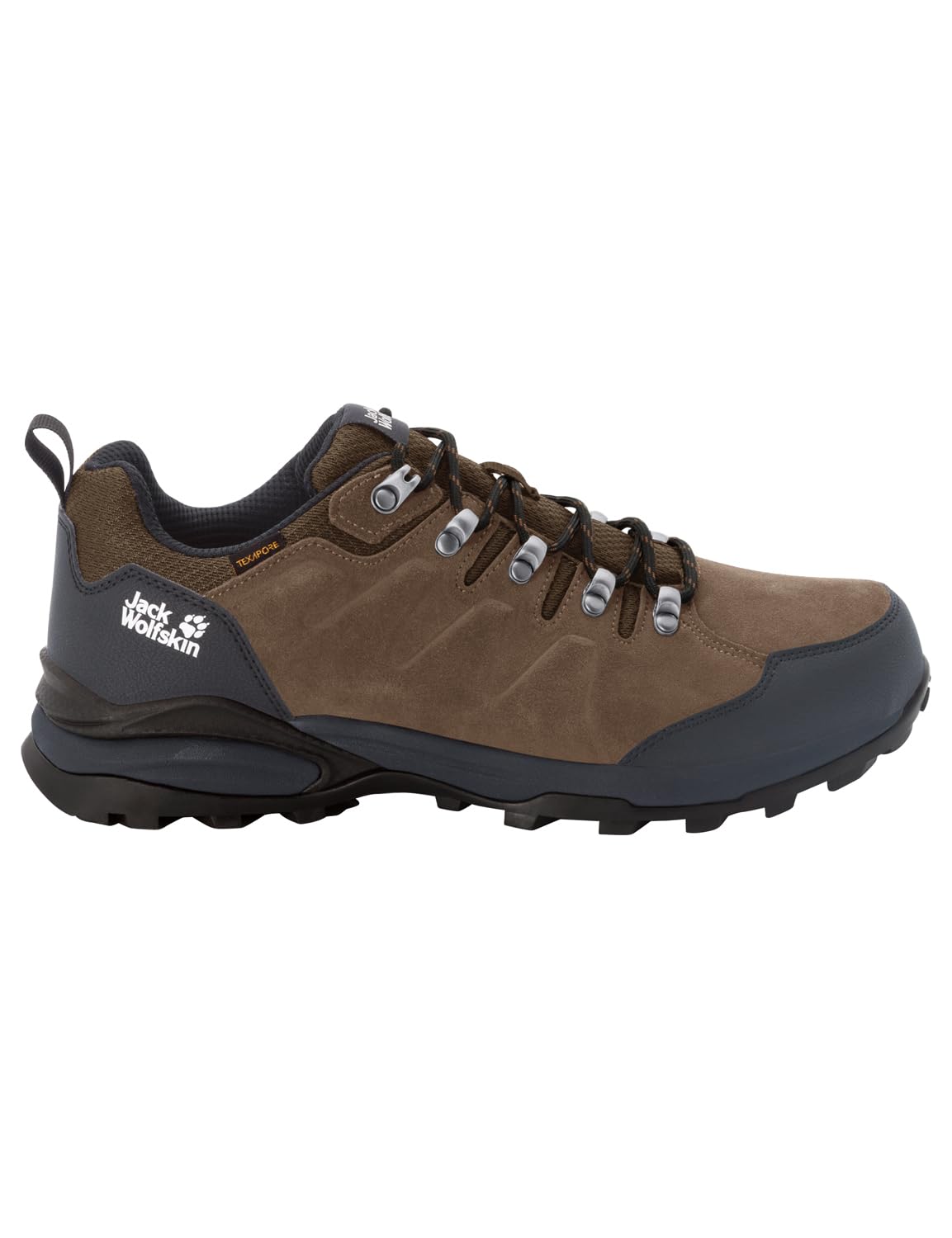 jack-wolfskin-refugio-texapore-low-m-herren-wanderschuh-wasserdicht-veloursleder image 2