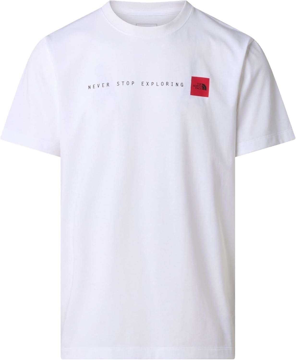 the-north-face-never-stop-exploring-regular-t-shirt-herren-baumwoll-poly-mix-mit image 8