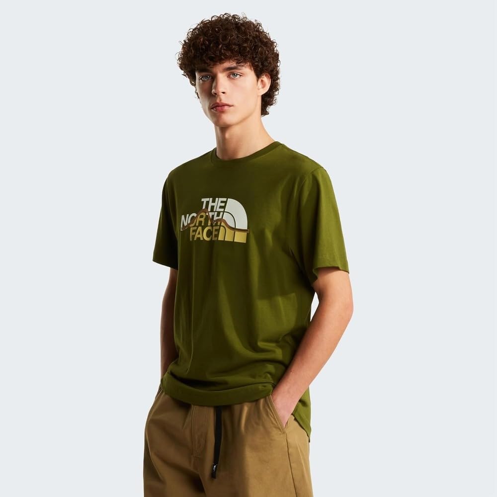 the-north-face-mountain-sleeve-tee-herren-t-shirt-1er-pack-100-baumwolle-mit-was image 2