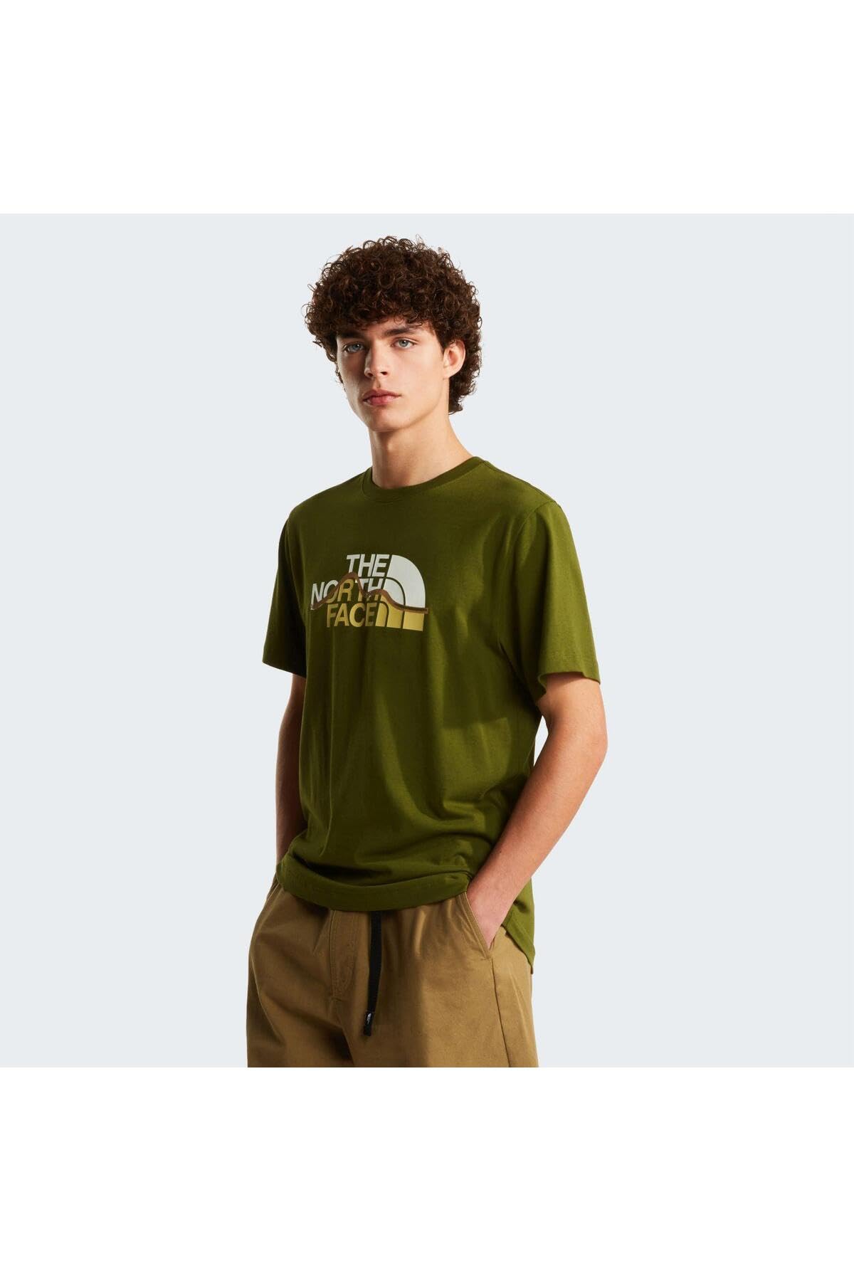 the-north-face-mountain-sleeve-tee-herren-t-shirt-1er-pack-100-baumwolle-mit-was image 3
