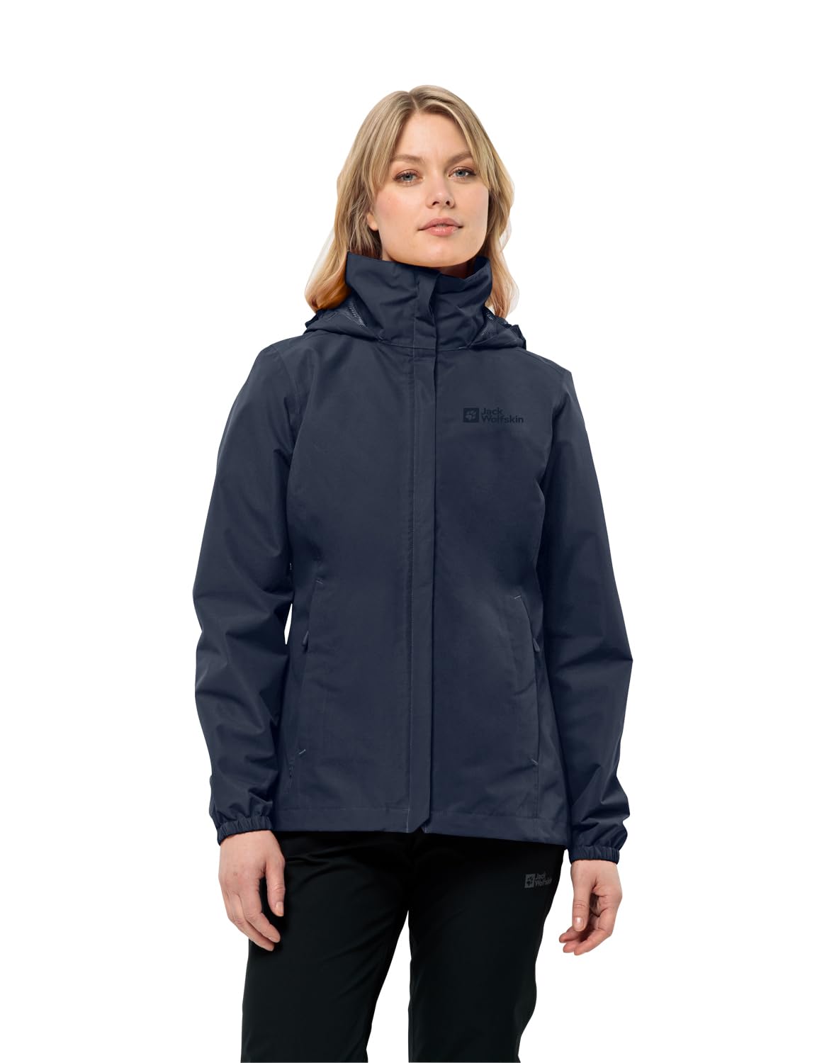 jack-wolfskin-stormy-point-2l-damen-regenjacke-wasserdichte-winddichte-wanderjac image 1