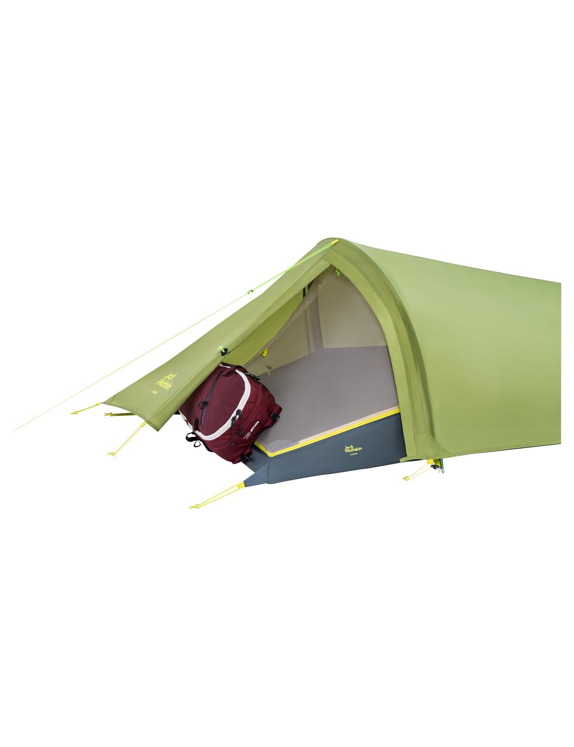 jack-wolfskin-gossamer-1-personen-tunnelzelt-ginkgo-green-freistehendes-innenzel image 4