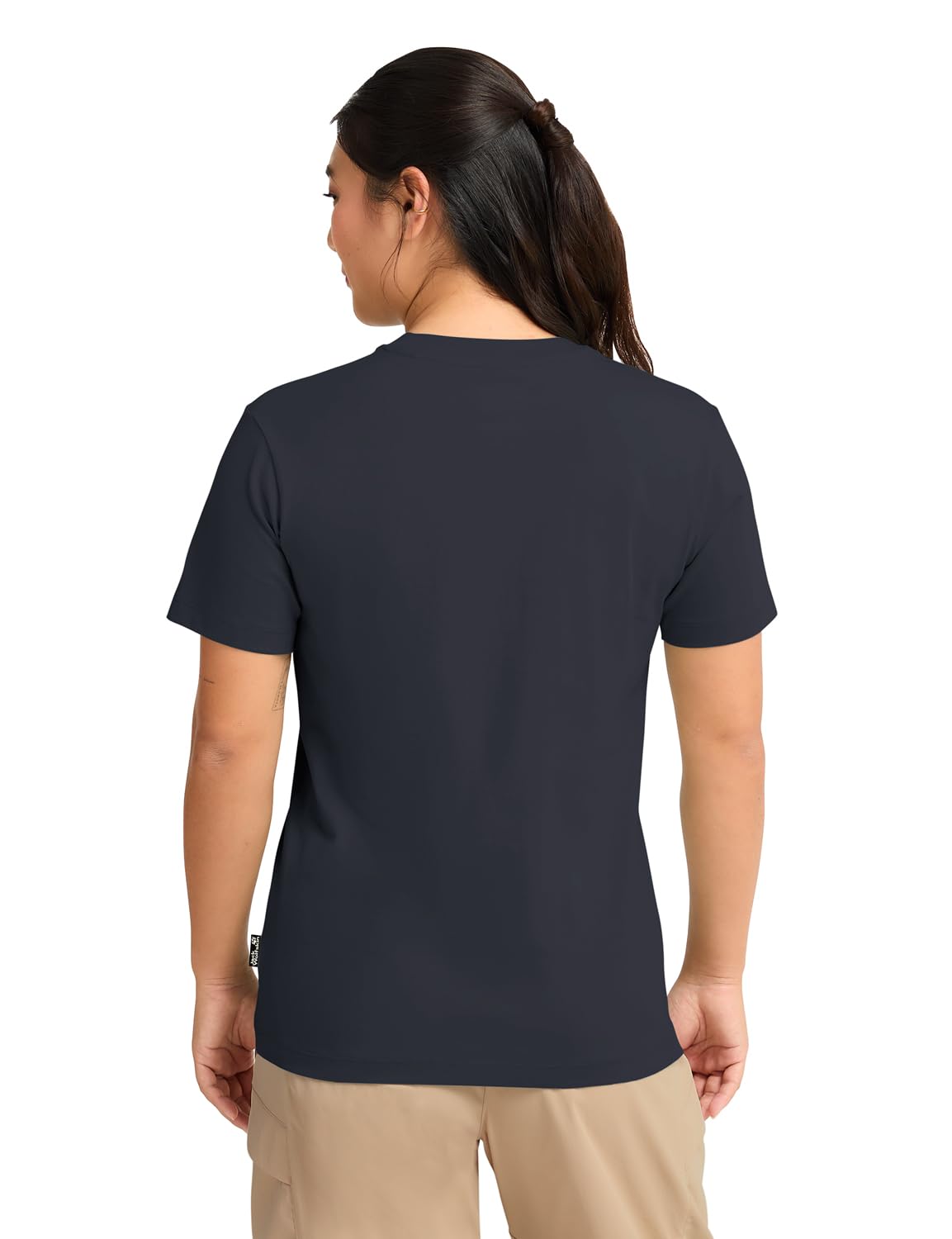 jack-wolfskin-damen-carefree-t-w-bio-baumwoll-t-shirt-f-r-damen-1er-pack image 2