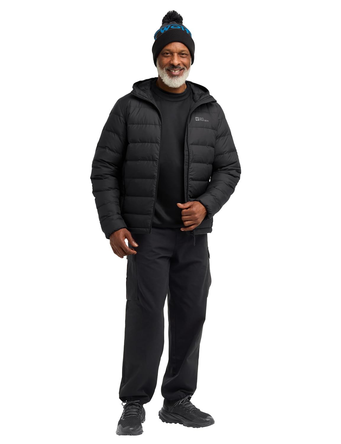 jack-wolfskin-jack-beanie-unisex-strickm-tze-mit-bommel-und-schriftzug image 4