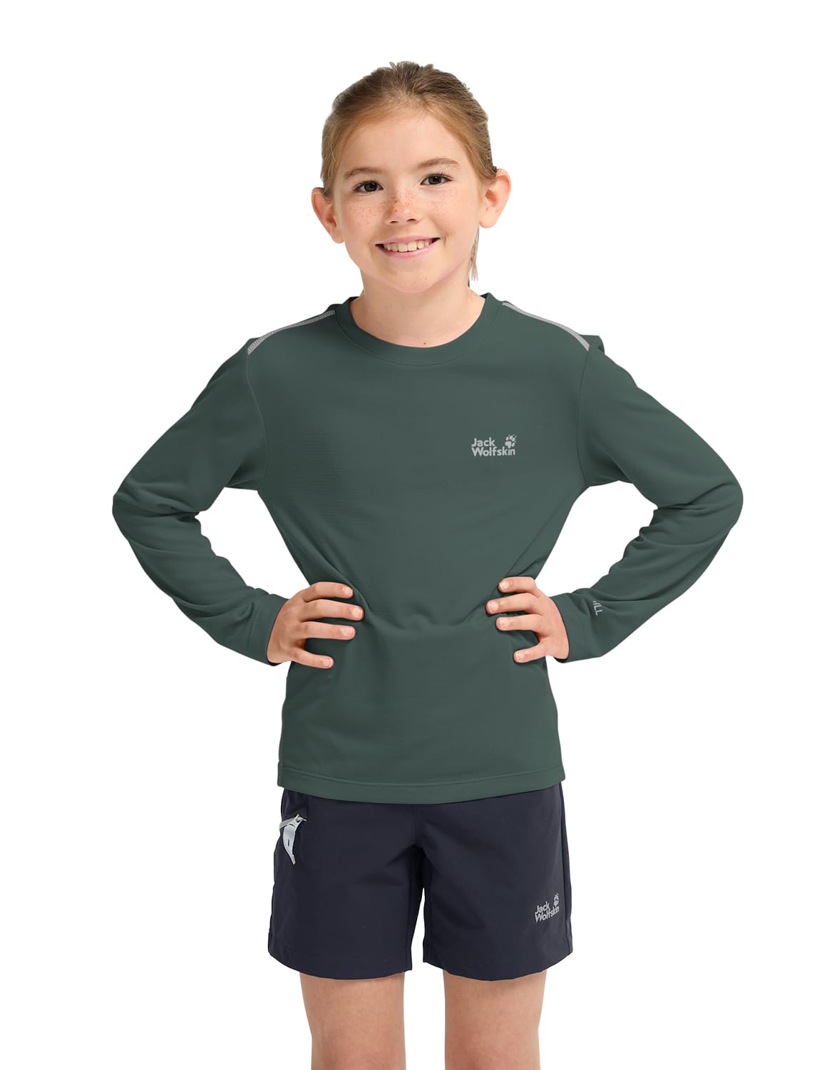 jack-wolfskin-flare-ls-t-k-kinder-longsleeve-mit-texachill-k-hlung image 3