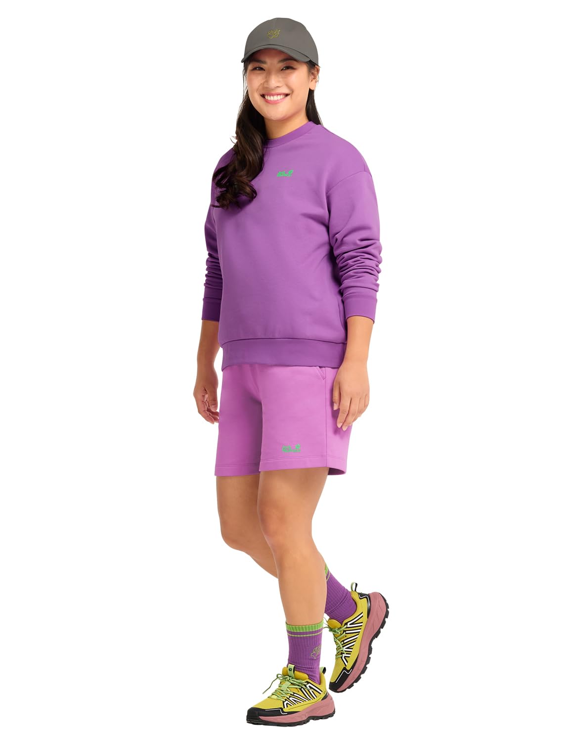jack-wolfskin-celebrate-the-paw-cap-damen-baseballkappe-mit-sonnenschutz image 4
