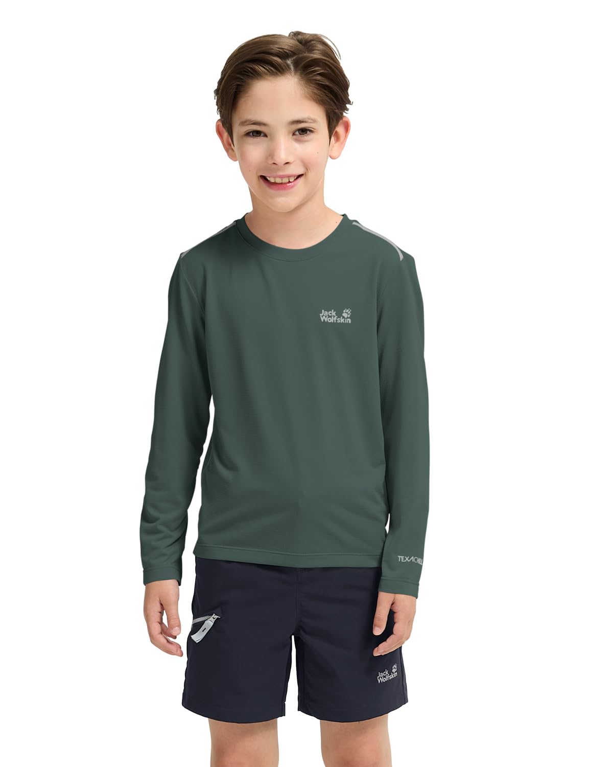 jack-wolfskin-flare-ls-t-k-kinder-longsleeve-mit-texachill-k-hlung image 7