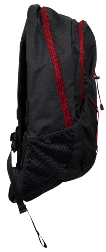 the-north-face-groundwork-rucksack-dark-grey-heather-cardinal-red-robuster-allta image 2
