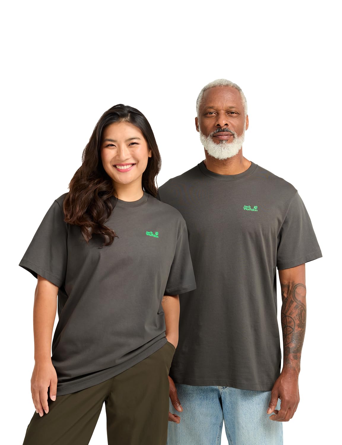 jack-wolfskin-live-wild-t-unisex-t-shirt-outdoor-t-shirt-aus-bio-baumwolle image 1