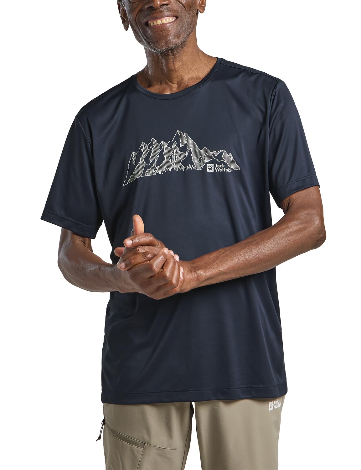jack-wolfskin-peak-graphic-t-herren-t-shirt-texadri-mit-microban-amp-frontprint image 1