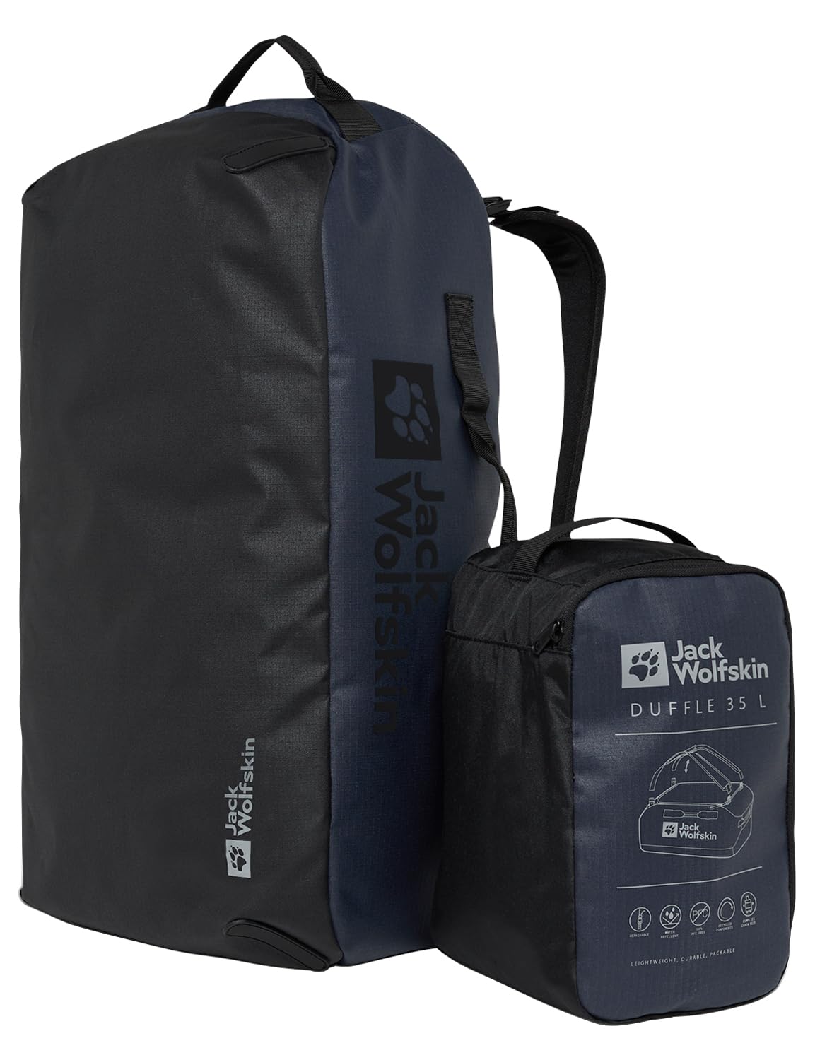 jack-wolfskin-all-in-duffle-35-reisetasche-cross-rip-300d-recycling-polyester-ha image 6