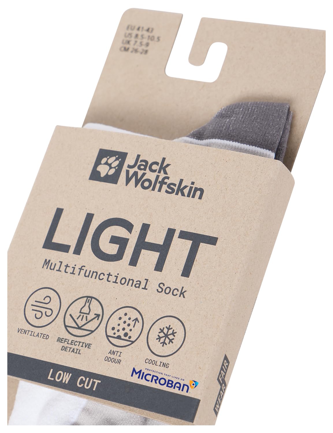 jack-wolfskin-prelight-sock-low-c-unisex-wandersocken image 2