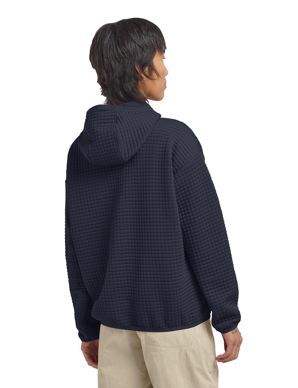 jack-wolfskin-mogari-hooded-fz-w-damen-fleecejacke-mit-kapuze-waffelfleece-vollr image 2