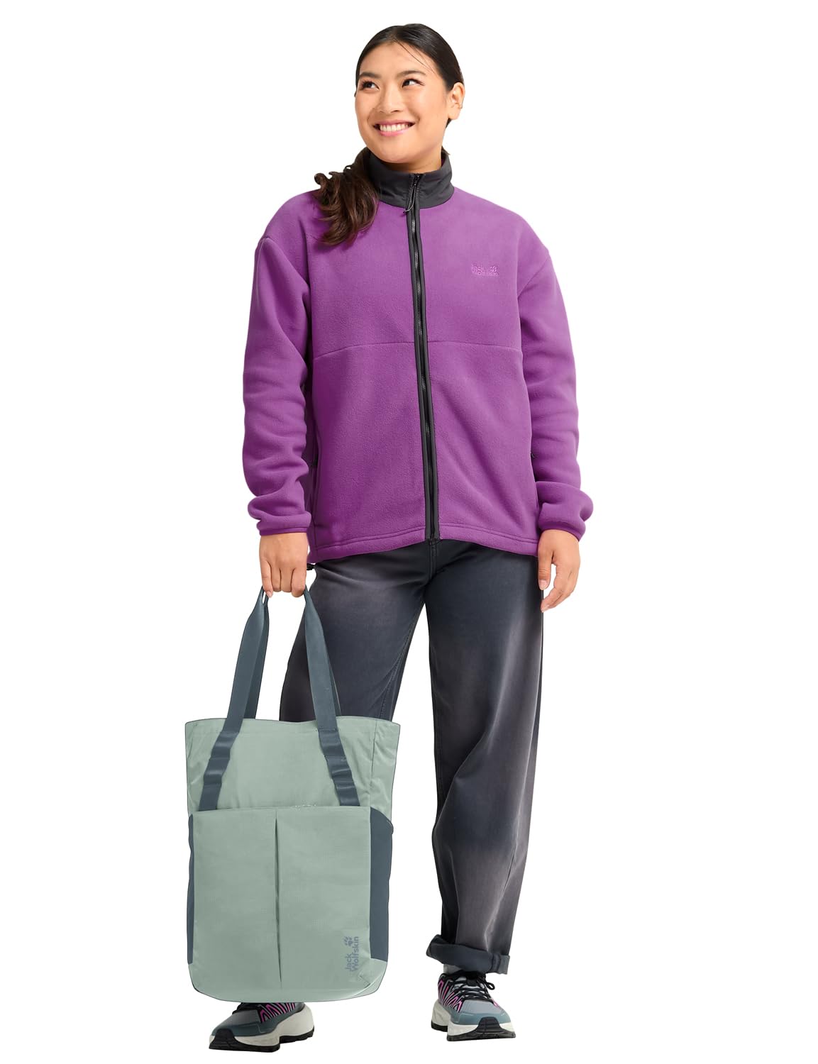 jack-wolfskin-zoya-2in1-tote-schultertasche-2-in-1-damen-tasche-als-tote-und-ruc image 7