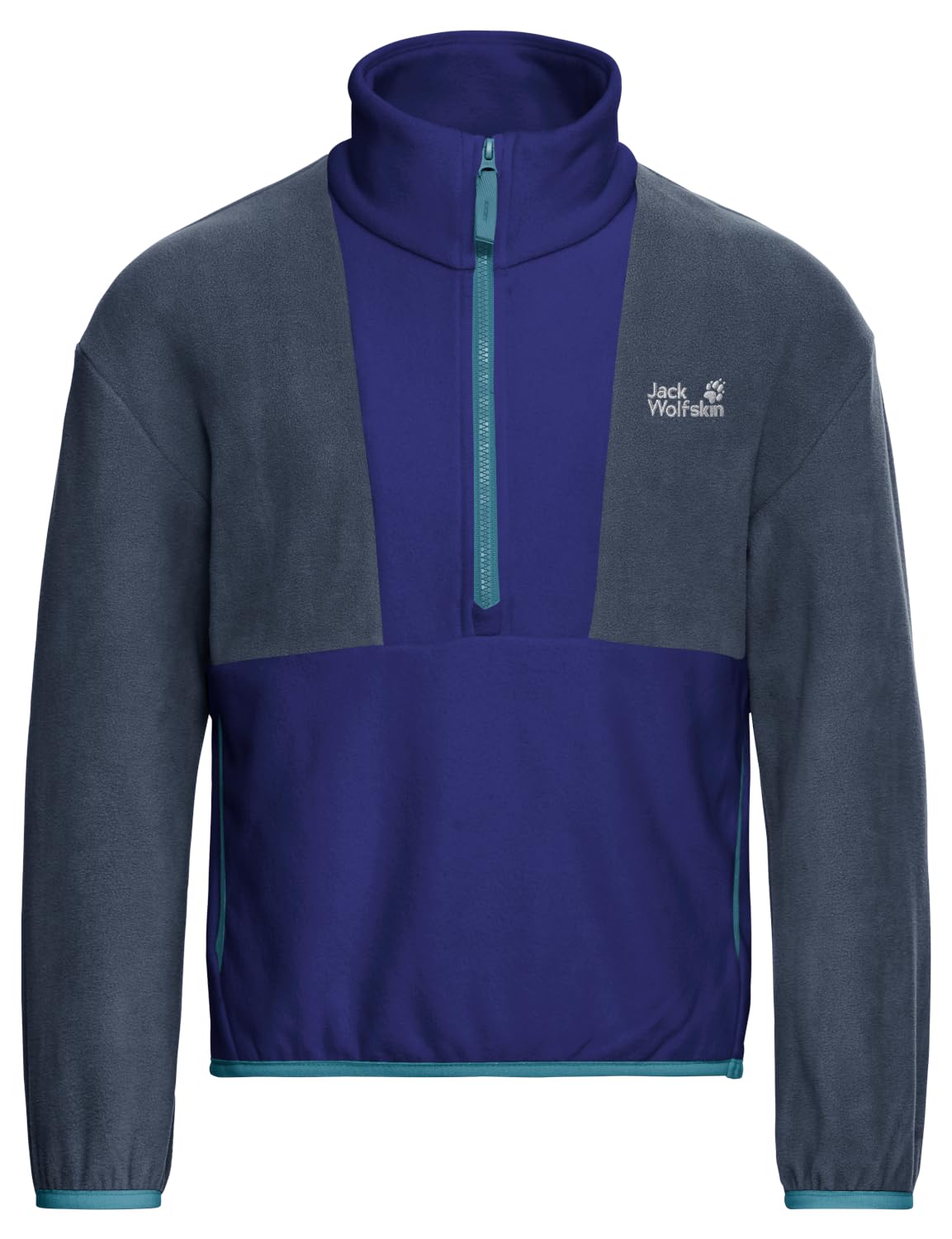 jack-wolfskin-colorblock-taunus-hz-k-kinder-fleecepullover-mit-halbem-rei-versch image 4