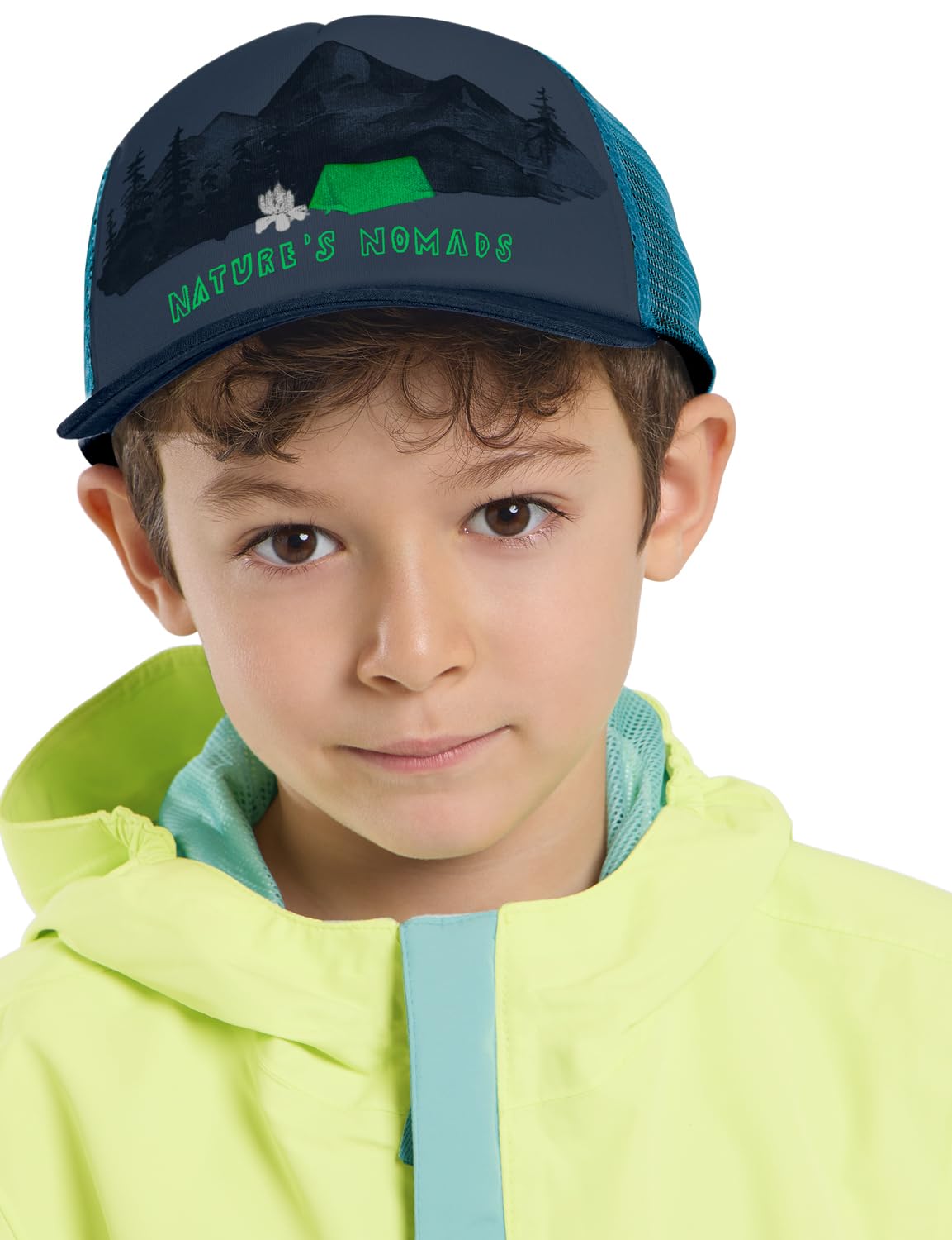 jack-wolfskin-animal-mesh-cap-k-kinder-baseballkappe-mit-print-gepolstertem-fron image 3