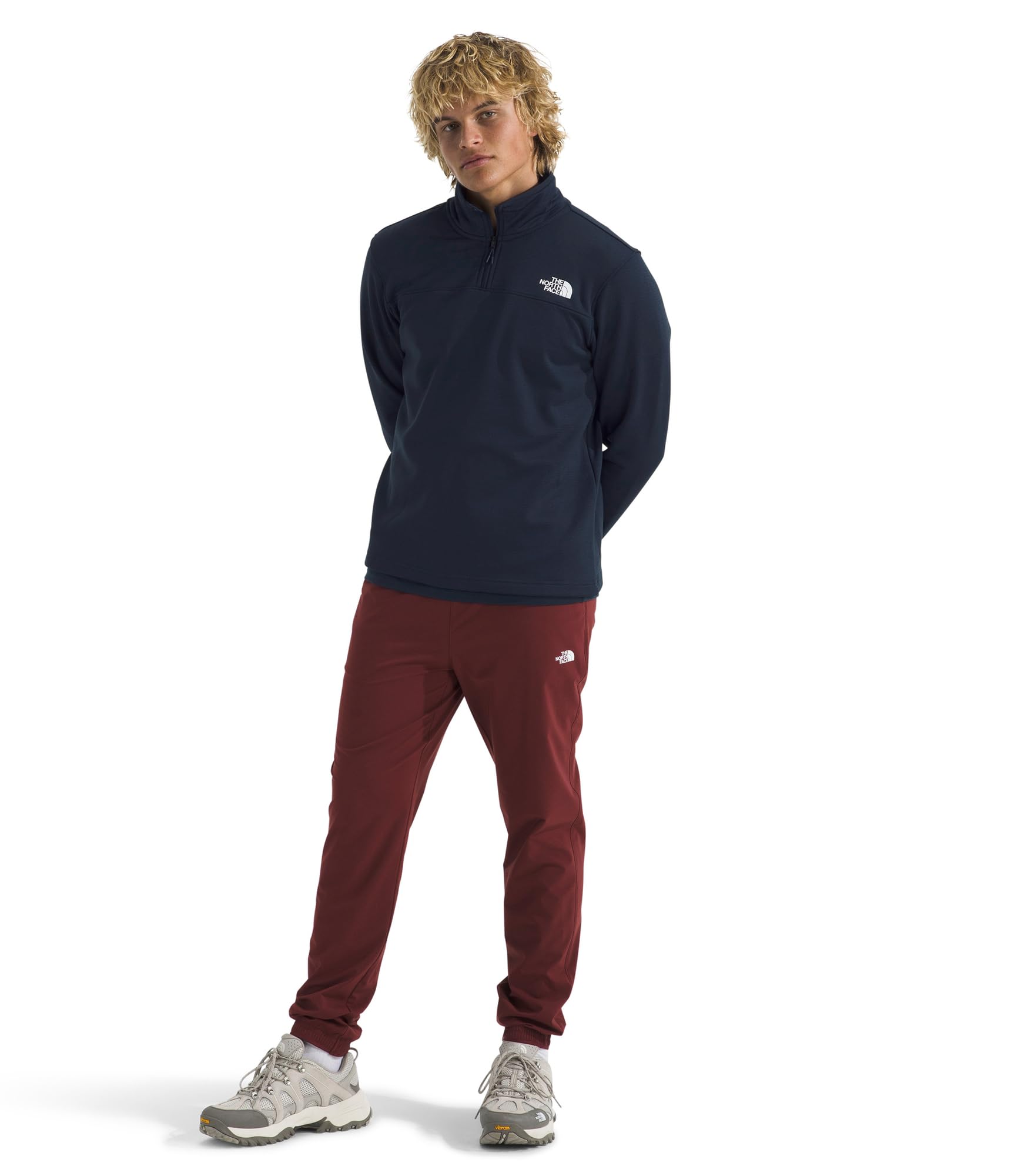 the-north-face-cedar-trail-grid-1-4-zip-fleecejacke-herren-leichte-atmungsaktive image 4