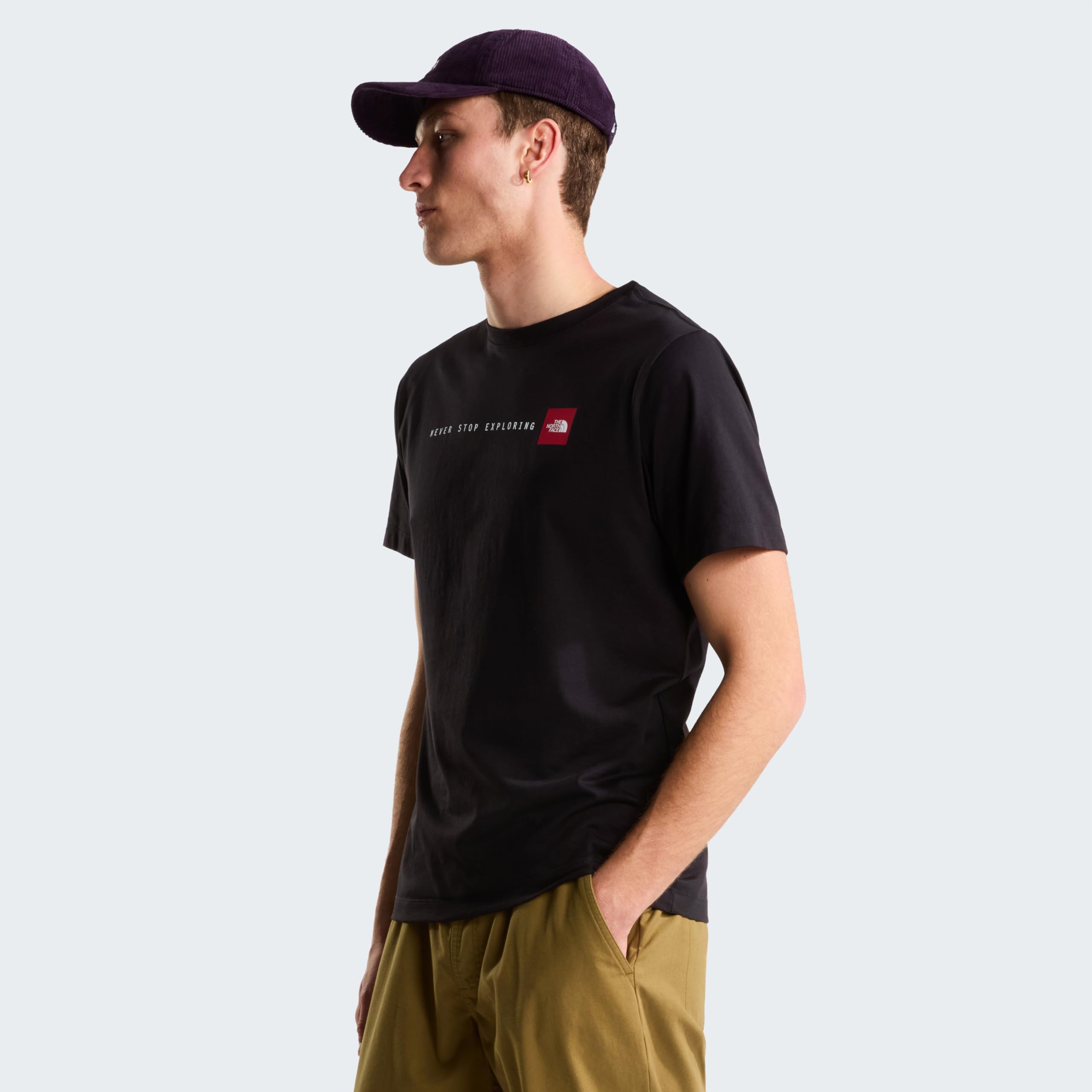 the-north-face-never-stop-exploring-regular-t-shirt-herren-baumwoll-poly-mix-mit image 4
