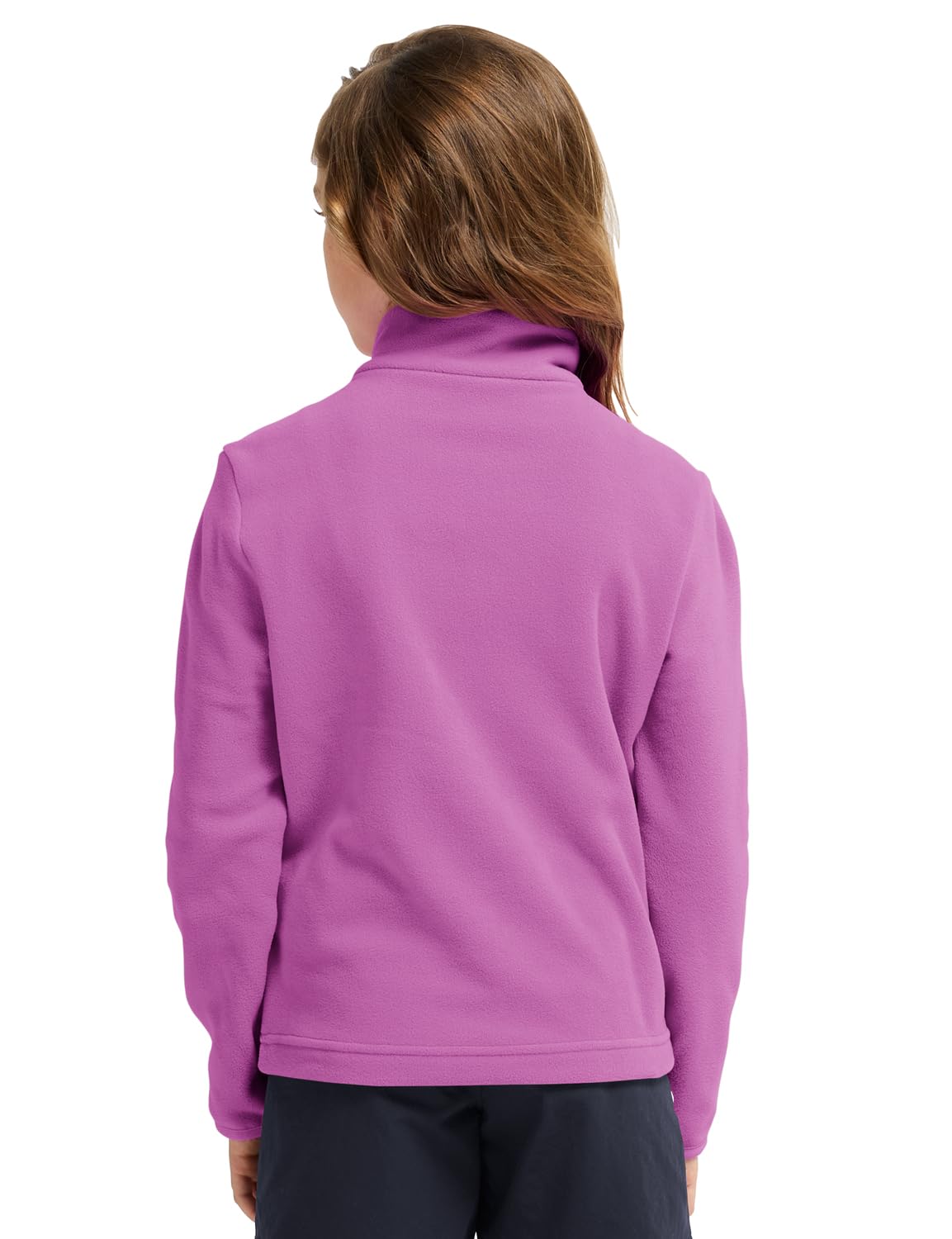 jack-wolfskin-taunus-100-hz-k-m-dchen-fleecepullover-kids-midlayer-mit-halbem-re image 2