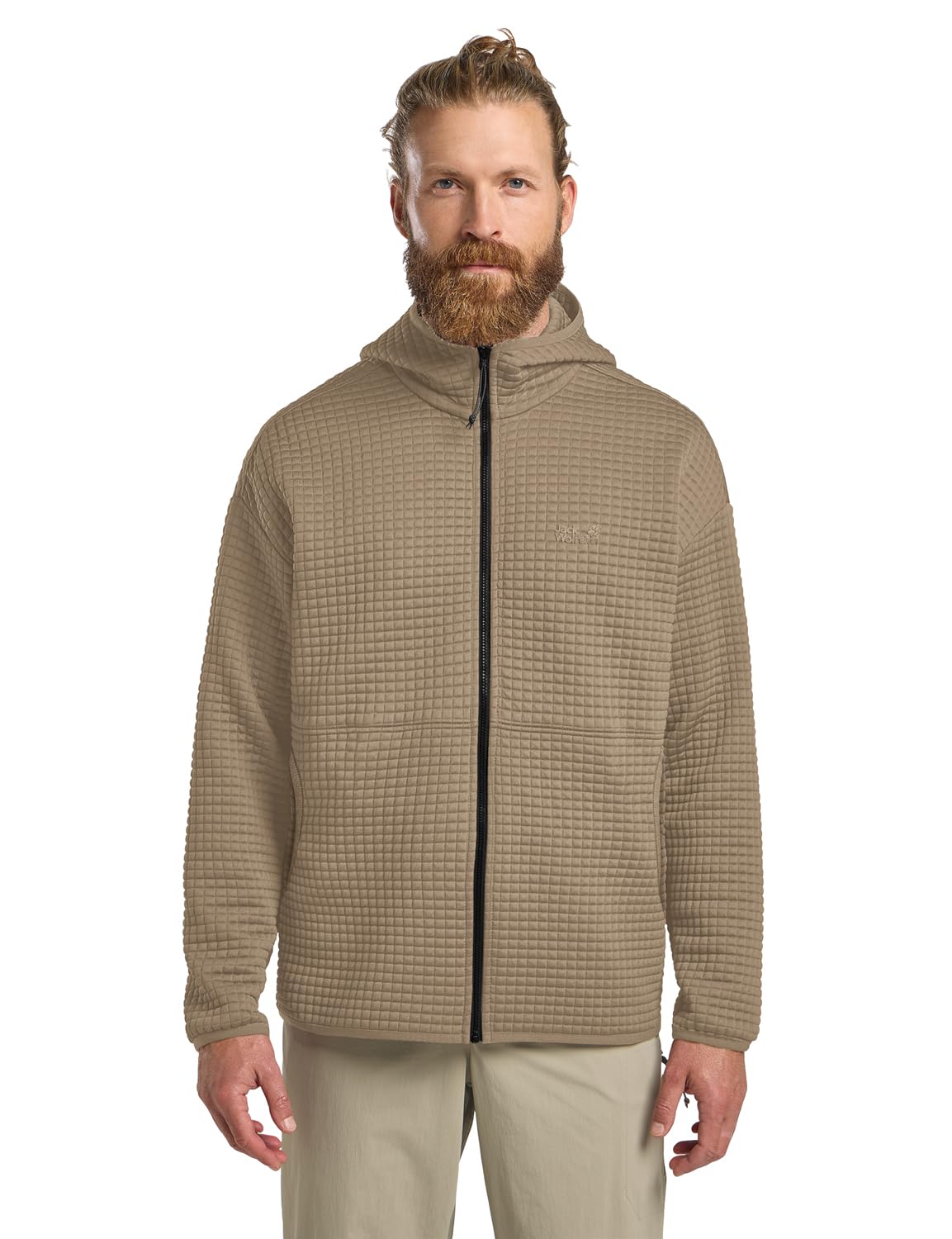 jack-wolfskin-mogari-hooded-fz-m-herren-fleecejacke-mit-kapuze-waffelfleece-mit- image 8