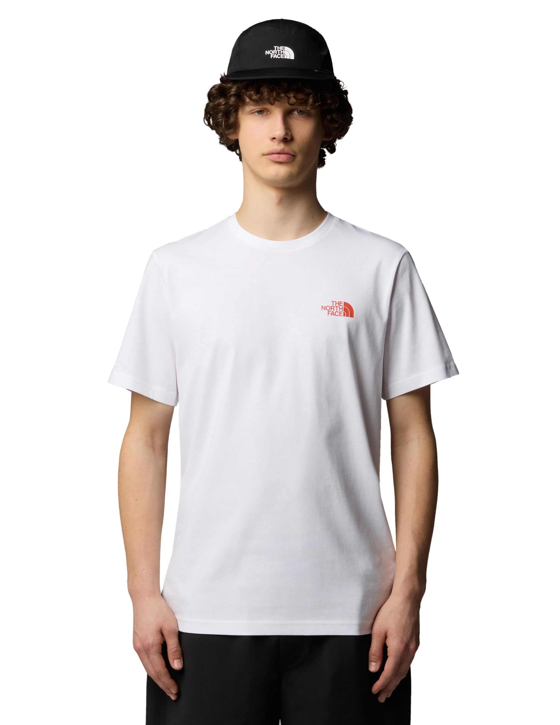 the-north-face-biner-grafik-4-t-shirt-herren-100-baumwolle-standard-fit-rundhals image 1