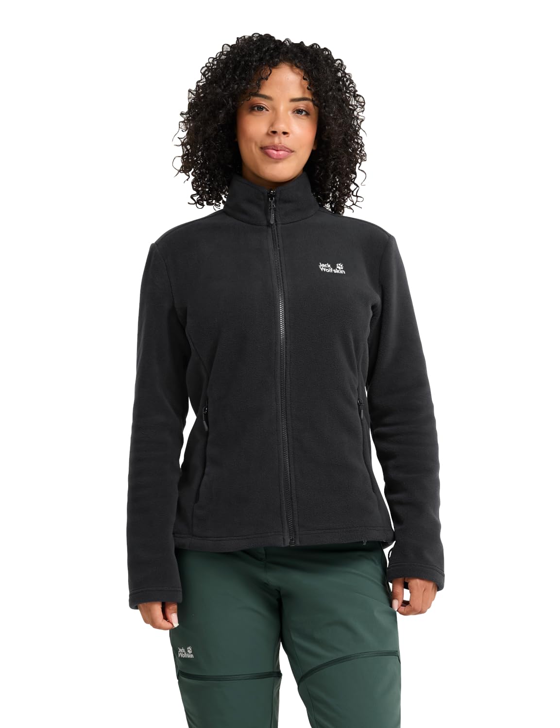 jack-wolfskin-taunus-200-fz-w-damen-fleecejacke-mit-zipp-in-system image 1