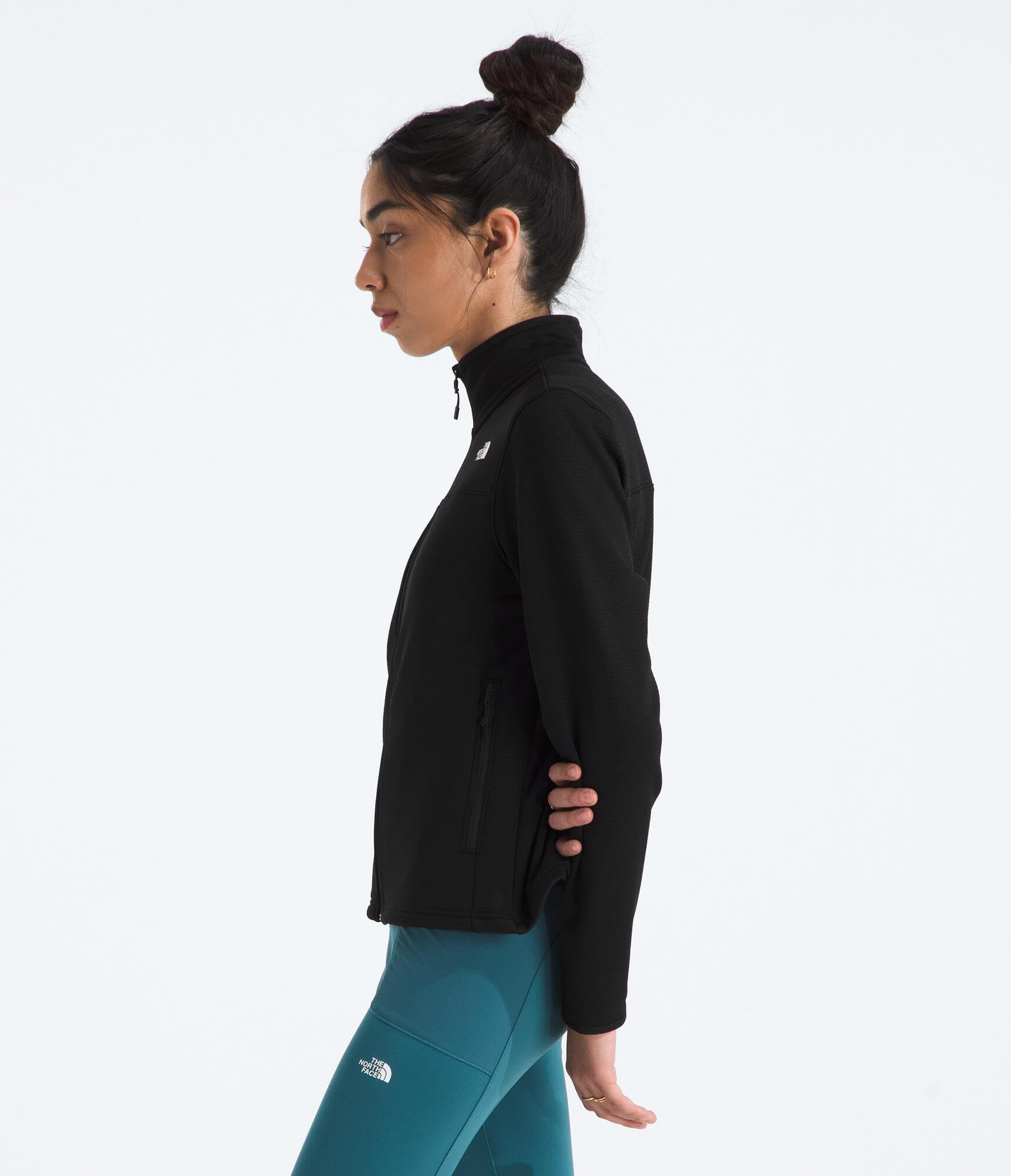 the-north-face-cedar-trail-grid-fleece-jacket-damen-fleecejacke-recyceltes-polye image 2