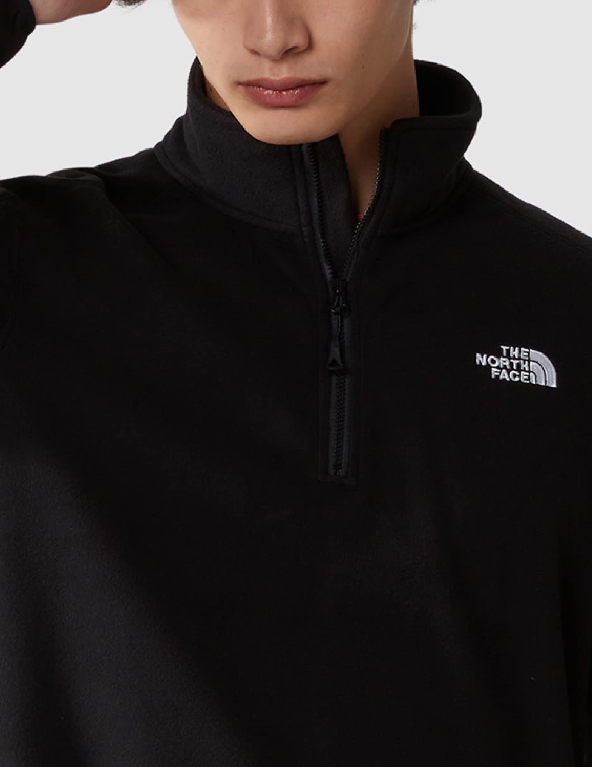 the-north-face-resolve-fleecepulli-herren-recyceltes-fleece-mit-viertelrei-versc image 4