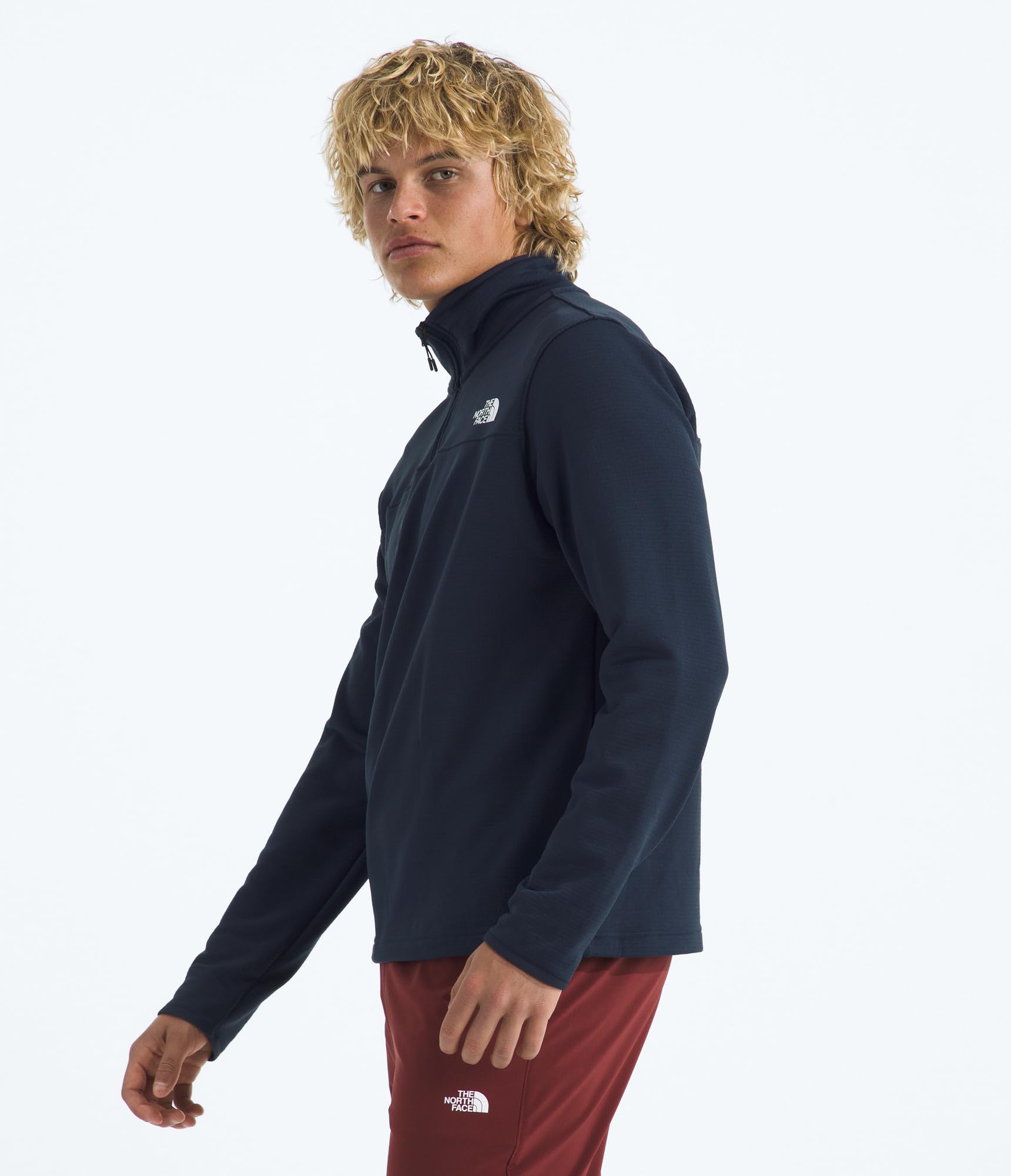the-north-face-cedar-trail-grid-1-4-zip-fleecejacke-herren-leichte-atmungsaktive image 2