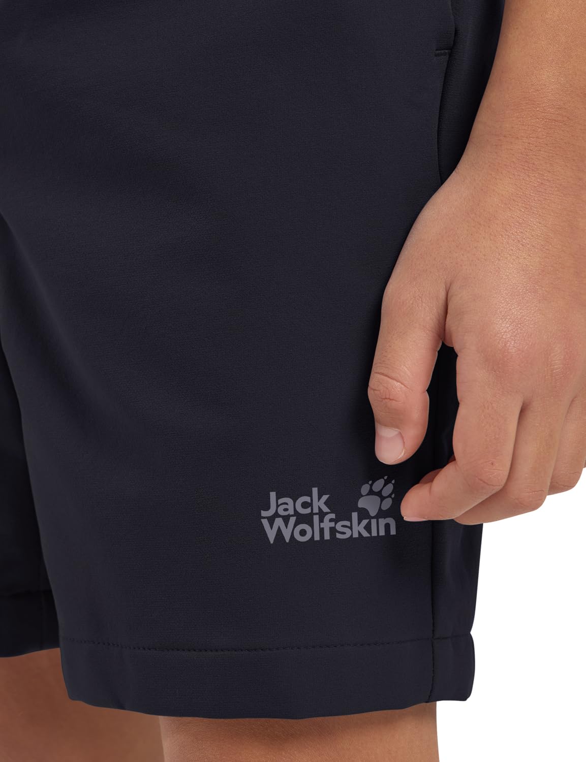 jack-wolfskin-turbulence-k-wander-shorts-unisex-kinder-leichte-shorts-aus-strapa image 3