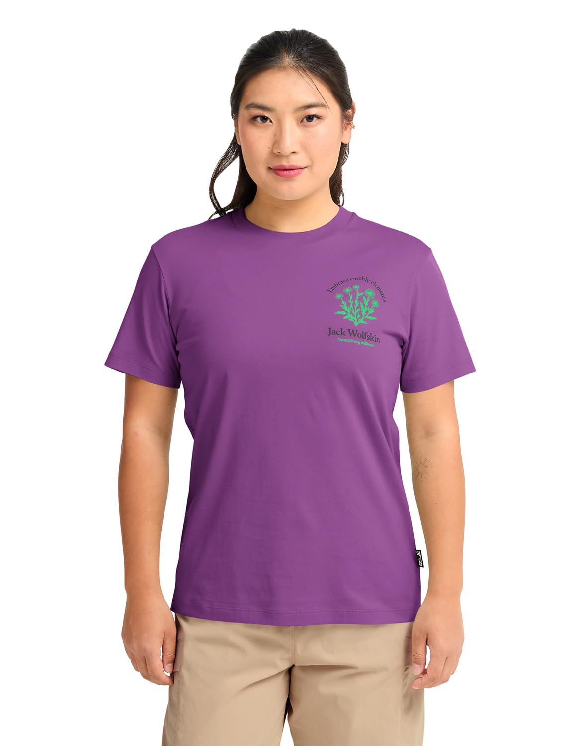 jack-wolfskin-damen-carefree-t-w-bio-baumwoll-t-shirt-f-r-damen-1er-pack image 7