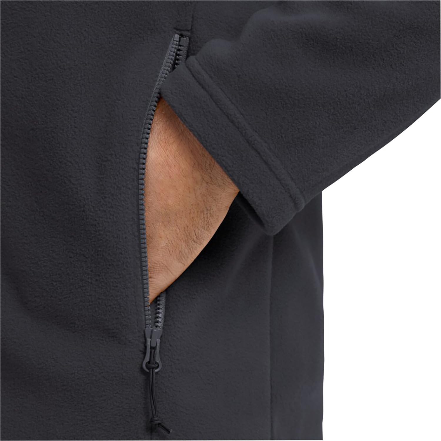 jack-wolfskin-taunus-100-fz-m-herren-fleecejacke-mit-3-in-1-rei-verschlusssystem image 7