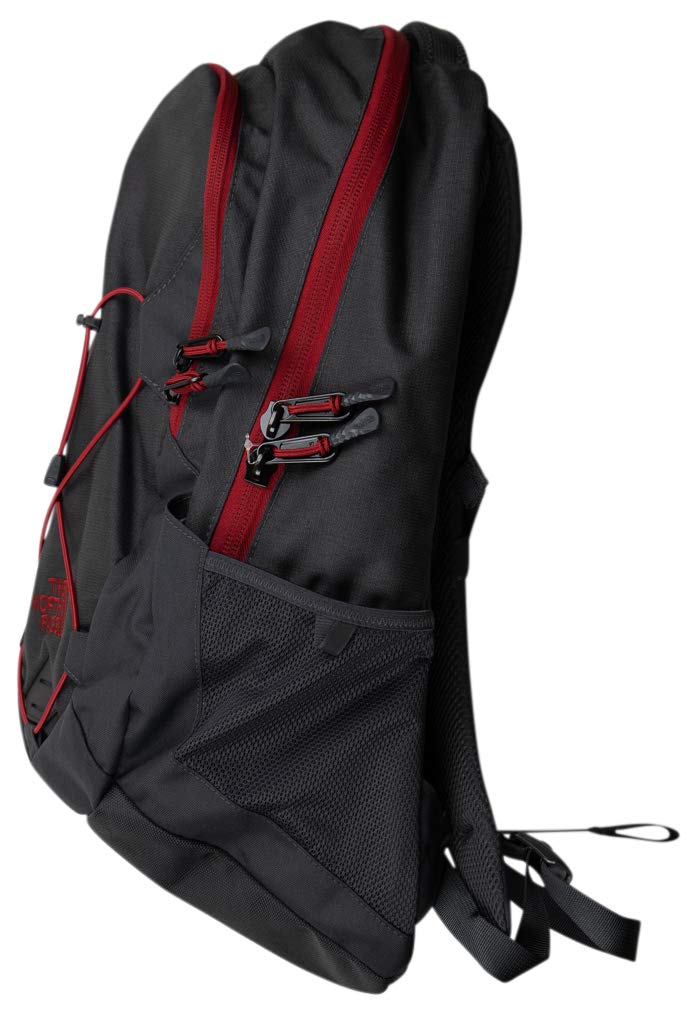 the-north-face-groundwork-rucksack-dark-grey-heather-cardinal-red-robuster-allta image 5