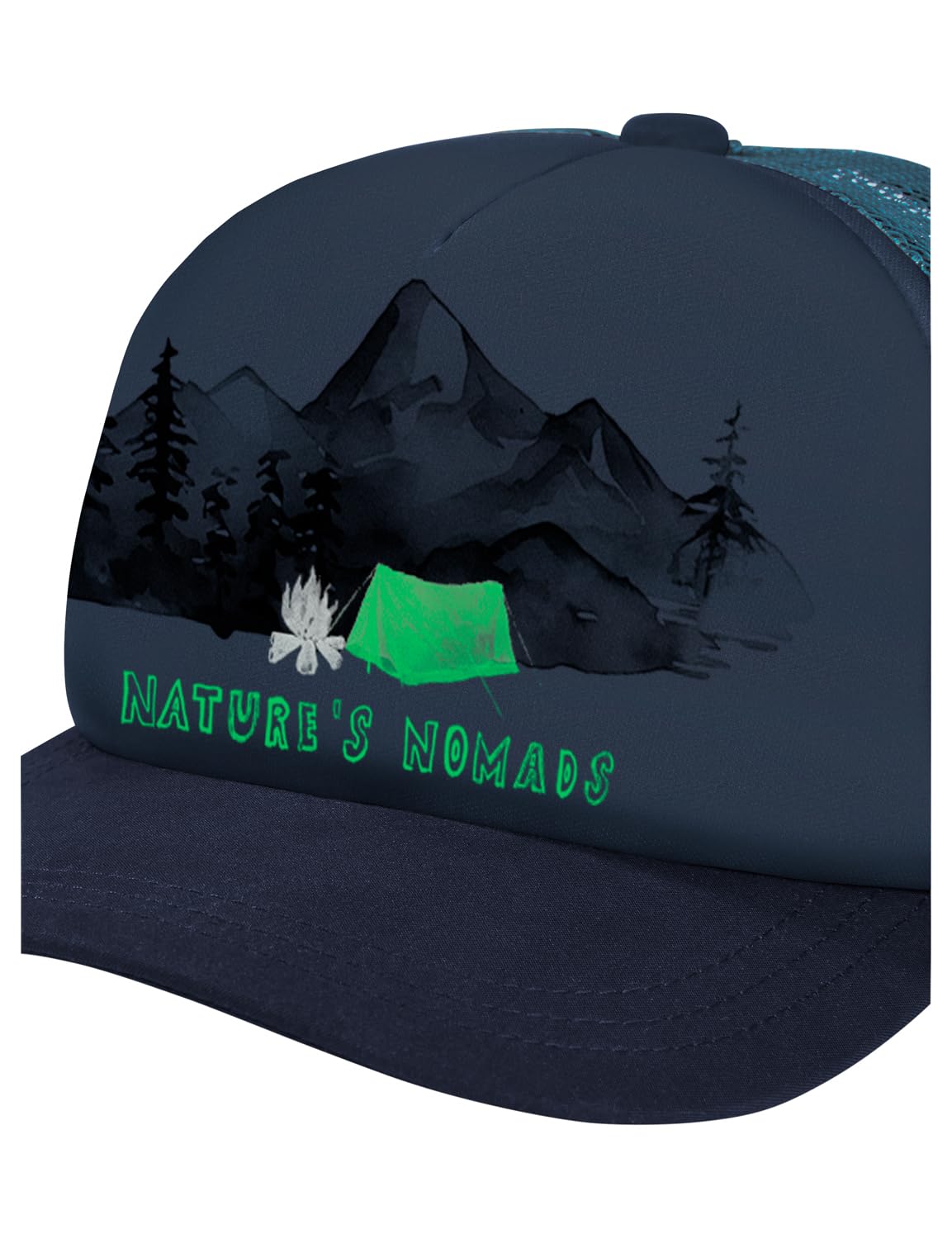 jack-wolfskin-animal-mesh-cap-k-kinder-baseballkappe-mit-print-gepolstertem-fron image 5